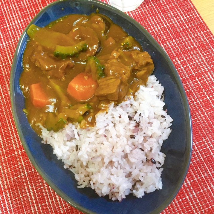 夏にピッタリ♡ゴーヤカレー